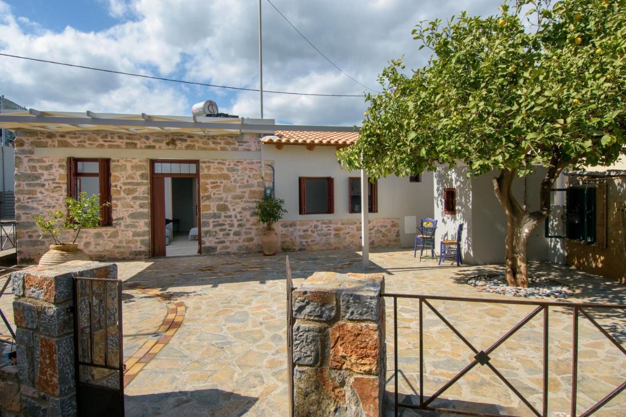 Вилла Pavlakis Lemon-Tree House Элунда Экстерьер фото