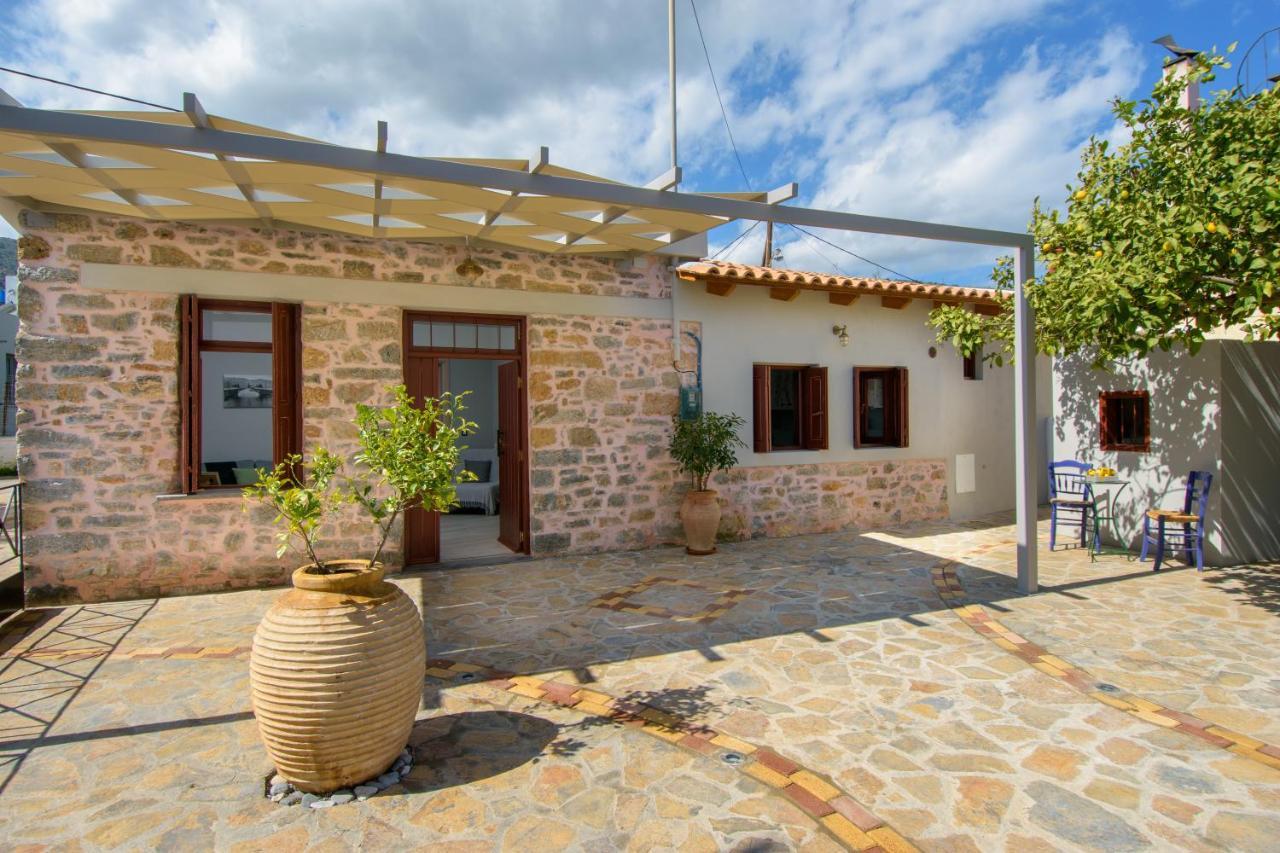 Вилла Pavlakis Lemon-Tree House Элунда Экстерьер фото
